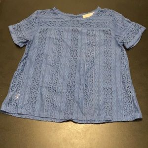 Like New Loft Lace Top